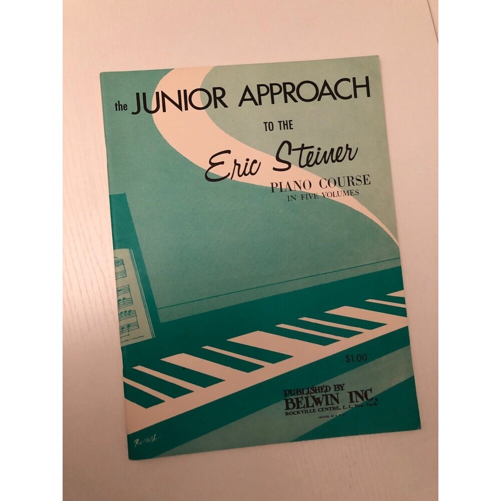 Eric Steiner The Junior Approach to the Piano Course in 5 Volumes